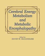 Cerebral Energy Metabolism and Metabolic Encephalopathy