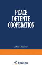 Peace Detente Cooperation