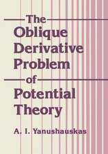 The Oblique Derivative Problem of Potential Theory