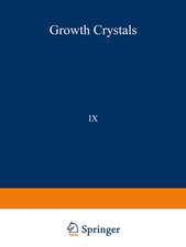 РОСТ КРИСТАЛЛОВ/Rost Kristallov/Growth of Crystals