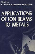 Applications of Ion Beams to Metals