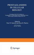 Prostaglandins in Cellular Biology: Proceedings of the ALZA Conference on Prostaglandins in Cellular Biology and the Inflammatory Process held in Carmel, California, October 24–26, 1971