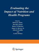 Evaluating the Impact of Nutrition and Health Programs