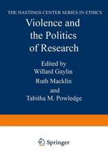 Violence and the Politics of Research