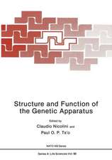 Structure and Function of the Genetic Apparatus