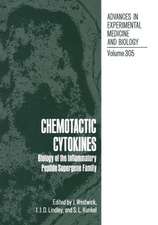 Chemotactic Cytokines: Biology of the Inflammatory Peptide Supergene Family