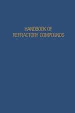 Handbook of Refractory Compounds