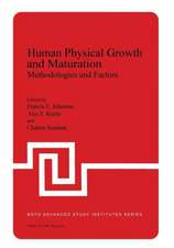 Human Physical Growth and Maturation: Methodologies and Factors