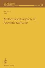 Mathematical Aspects of Scientific Software