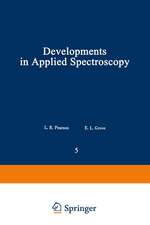 Developments in Applied Spectroscopy