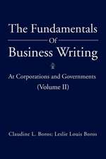 The Fundamentals Of Business Writing