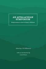 An Appalachian Symposium