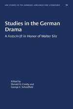 Studies in the German Drama