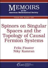 Spinors on Singular Spaces and the Topology of Causal Fermion Systems