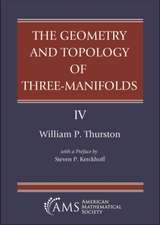 Geometry and Topology of Three-Manifolds