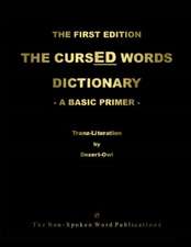 The CursED WORDS Dictionary