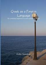 Greek as a Foreign Language