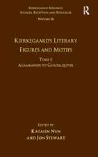 Volume 16, Tome I: Kierkegaard's Literary Figures and Motifs: Agamemnon to Guadalquivir