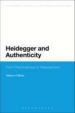 Heidegger and Authenticity: From Resoluteness to Releasement