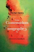 From Communism to Capitalism: Theory of a Catastrophe