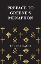 Preface to Greene's Menaphon