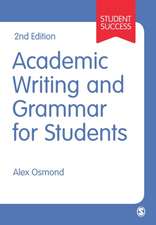 Academic Writing and Grammar for Students