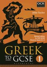 Greek to GCSE: Part 1