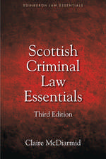 Scottish Criminal Law Essentials