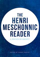 The Henri Meschonnic Reader