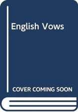 VRANJES VLASTA: ENGLISH VOWS