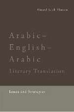 Arabic-English-Arabic Literary Translation