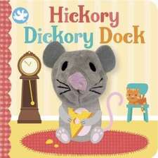 Little Learners Hickory Dickory Dock Finger Puppet Book