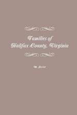 Families of Halifax County, Virginia