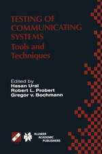 Testing of Communicating Systems: Tools and Techniques. IFIP TC6/WG6.1 13th International Conference on Testing of Communicating Systems (TestCom 2000), August 29–September 1, 2000, Ottawa, Canada