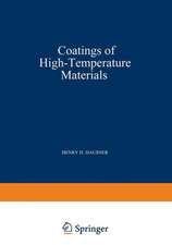 Coatings of High - Temperature Materials