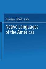 Native Languages of the Americas: Volume 1