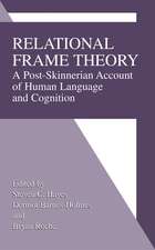 Relational Frame Theory: A Post-Skinnerian Account of Human Language and Cognition