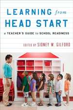 Learning from Head Start