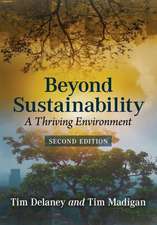 Beyond Sustainability