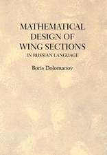 Dolomanov, B: MATHEMATICAL DESIGN OF WING SECTIONS