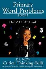 Primary Word Problems Book 1