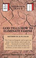 God Tells How to Eliminate Famine