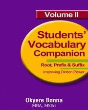 Student Vocabulary Companion