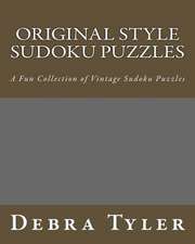 Original Style Sudoku Puzzles