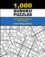 1,000 Sudoku Puzzles