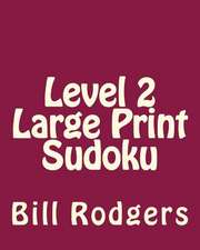 Level 2 Large Print Sudoku