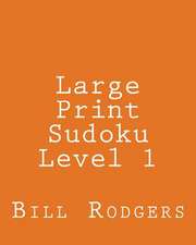 Large Print Sudoku Level 1