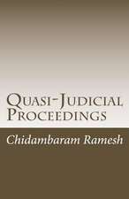 Quasi-Judicial Proceedings