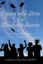 Coping with Stress for Academic Success