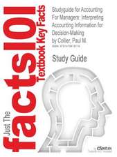 Studyguide for Accounting for Managers